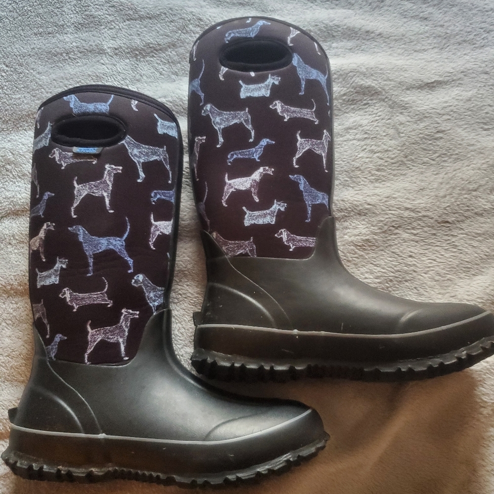 Perfect Storm pull up rubber boots
